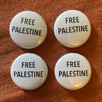 FREE PALESTINE buttons