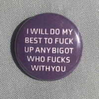 I WILL DO MY BEST button