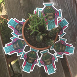 ACAB Thimble Cactus Sticker
