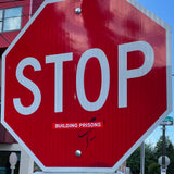 [STOP] BUILDING PRISONS stickers