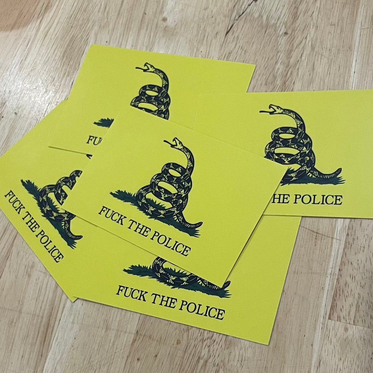 FTP Gadsden Flag Sticker – Ben Wildflower