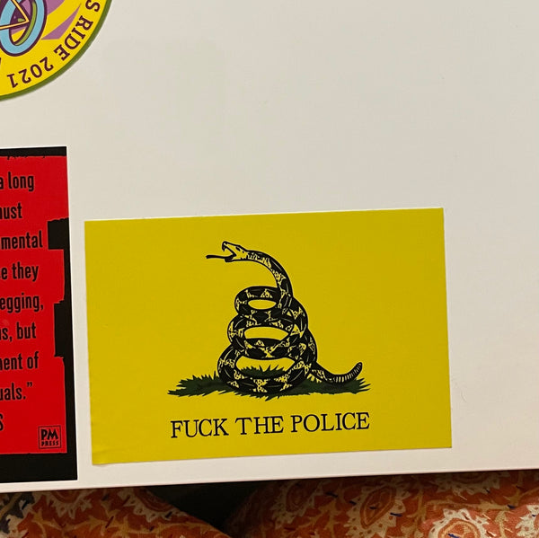 F*ck Around & Find Out Gadsden Snake Vinyl Die Cut Decal